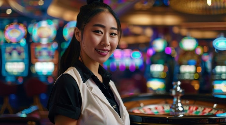 Player memulai permainan live casino dengan dealer langsung di 807garage menggunakan perangkat mobile